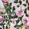 Floral ανακυκλωμένη επένδυση συμπίεσης κορμών λουσίματος υφάσματος Swimwear