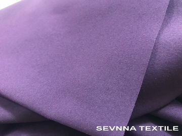 Τζέρσεϋ 2 τρόπων σαφή χρώματα υφάσματος Lycra τεντωμάτων πορφυρά για τη συμπίεση Activewear