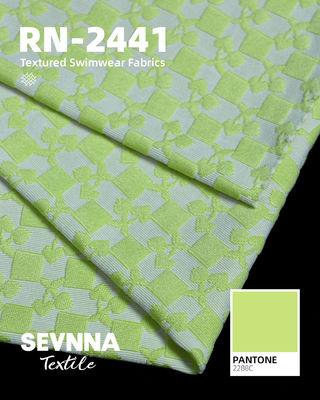 340gsm 92%Ανακυκλωμένο Πολυ + 8%Spandex Ανακυκλωμένος Πολυεστέρας Ύφασμα RN-2441
