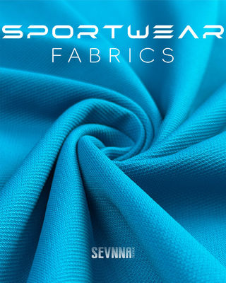 UPF 50+ Υφάσματα για τρέξιμο Νάιλον66 Spandex 4-Way Stretch