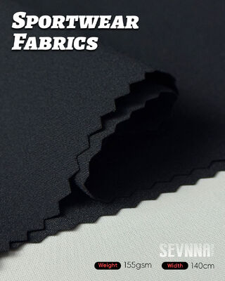 Υφάσματα για τρέξιμο με τετραδιάστατο τέντωμα, προστασία από τον ήλιο UPF 50+ και γρήγορη ξήρανση για ένδυμα υψηλής απόδοσης