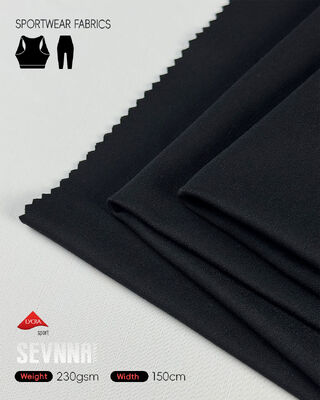 Υφάσματα Lycra με καλή διαπνοή, ελαστικότητα και απομάκρυνση υγρασίας, ιδανικά για αθλητικά ρούχα και κολάν γιόγκα
