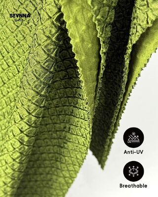 285gm Ανθεκτικό στο χλώριο υφασμάτινο ρούχα για μπάνιο ανακυκλωμένα για βιώσιμα οικολογικά φιλικά ρούχα