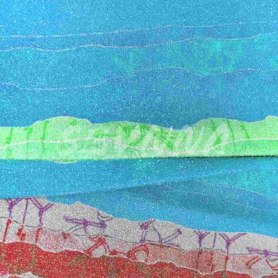 Ελαφρύ jacquard ανακυκλωμένο πολυεστέρα διπλό πλεκτό ύφασμα για άνετη κομψή ένδυση