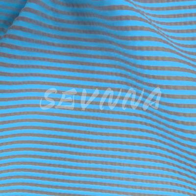 Ελαφρύ Jacquard διπλό πλεκτό ύφασμα 240gm Ανακυκλωμένο Polyester Roll συσκευασία για ενήλικες παιδιά