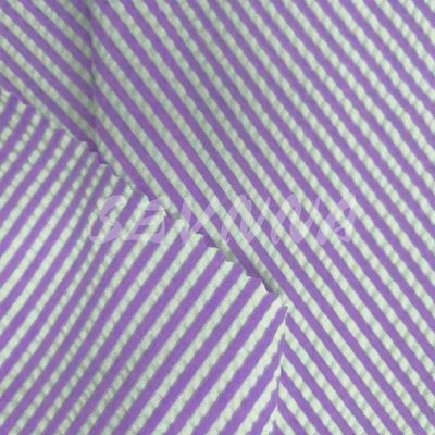 Ελαφρύ Jacquard διπλό πλεκτό ύφασμα 240gm Βάρος Καλοκαιρινός / Φθινοπωρινός στυλ πυκνότητα ρολό συσκευασμένο σε Poly Bag