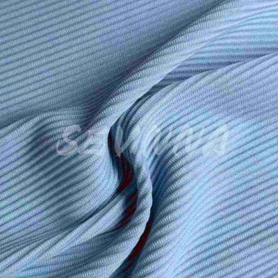 260 γραμμάρια 140 εκατοστά πλατύ πλάτος Polyester Spandex ύφασμα