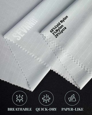 68% COLD Nylon RB 3% Nylon 29% Lycra Υλικό Λεπτομέρειες σε ανακυκλωμένο ύφασμα Lycra για ανθεκτικά και άνετα ρούχα