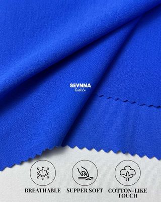 Λεπτομέρειες Υφάσματος Διπλής Πλέξης 270gsm 93% Ανακυκλωμένο Νάιλον 7% Spandex για Βιώσιμα και Άνετα Ενδύματα