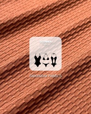 Υφασμα κολύμβησης Premium Textured με πλάτος 130cm, βάρος 250gsm και σύνθεση ανακυκλωμένου νάιλον για μαγιό υψηλών επιδόσεων