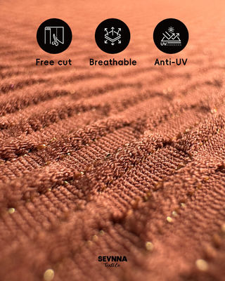 Υφασμα κολύμβησης Premium Textured με πλάτος 130cm, βάρος 250gsm και σύνθεση ανακυκλωμένου νάιλον για μαγιό υψηλών επιδόσεων