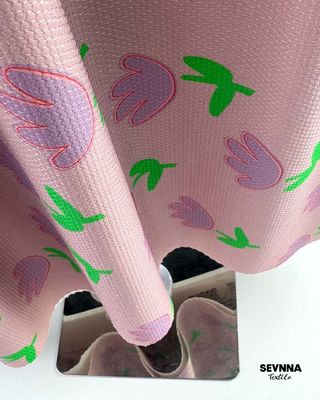 Ύφασμα διπλής πλέξης βάρους 180gsm για καλοκαιρινή και φθινοπωρινή χρήση με φιλικό προς το περιβάλλον 87% ανακυκλωμένο νάιλον