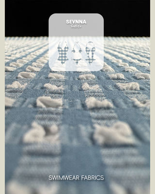 Πρωταθλήματα υφασμένα ύφασμα κολύμβησης με πλάτος 115cm, βάρος 170gm, και κομψό υφασμένο σχέδιο για μαγιό