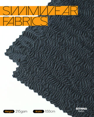 215gsm Sustainable Eco-friendly Recycled Swimwear Fabric for Durable Swimwear