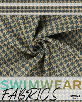 Γρήγορη ξήρανση υφασμένο ύφασμα κολύμβησης με βάρος 370gm και πλάτος 135cm για κολυμβητικά υψηλής απόδοσης