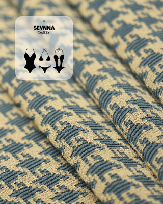 Γρήγορη ξήρανση υφασμένο ύφασμα κολύμβησης με βάρος 370gm και πλάτος 135cm για κολυμβητικά υψηλής απόδοσης