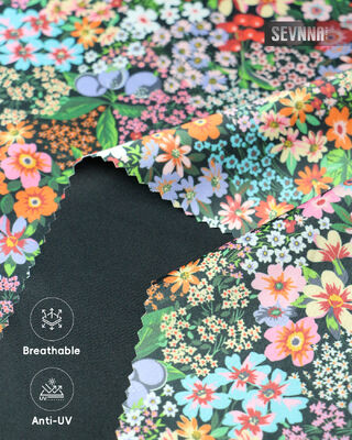 Water Repellent Biking Fabric with 45% Polyester + 35% Nylon + 20% Spandex and 240 GSM Weight for Cycling Apparel