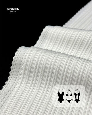 Ανακυκλωμένο πολυεστέρα διπλό πλεκτό ύφασμα με στυλ Jacquard και πλάτος 160cm για οικολογικά συνειδητά ρούχα