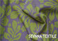 Το Floral ανακυκλωμένο σχέδια προσαρμοσμένο ύφασμα ύφασμα Lycra πλέκει το πλέξιμο στρεβλώσεων