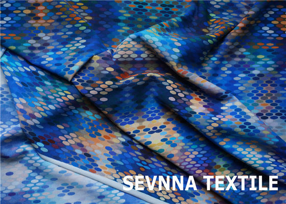 Πλέξτε την κυκλική ανακυκλωμένη Swimwear άνεση ανθεκτικό SPF αφής υφάσματος μαλακή 50 ποσοστό