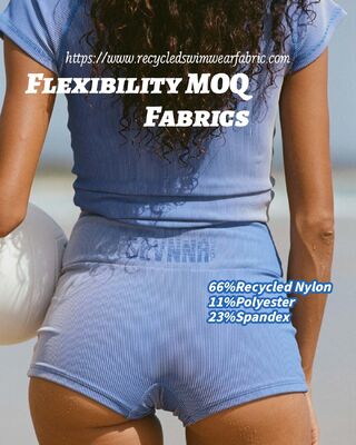 260gm Yoga Wear Fabric με 4 Way Stretch και προσαρμόσιμο σχεδιασμό για υλικό yoga apparel
