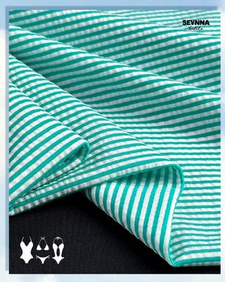 Ύφασμα μαγιό από ανακυκλωμένο υλικό 180gsm, διαπνέον και ταχείας στέγνωσης για βιώσιμη παραγωγή μαγιό