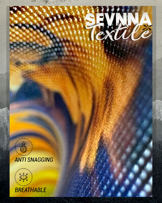 Fog Foil Metallic Print Hologram Recycled Lycra Fabric Featuring Anti Microbials Perfect for Durable Swimwear and Fitness Clothing