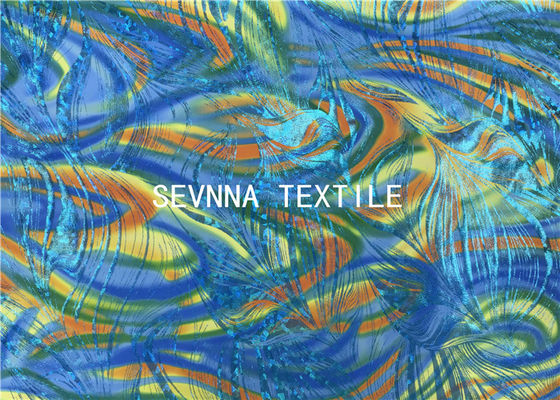 Το χέρι αφής εγγράφου ROICA Spandex αισθάνεται η τυπωμένη ύλη Activewear πλέκει το ύφασμα το έξοχο τέντωμα κρατά θερμό ελεύθερο Cuttable ελαστικό