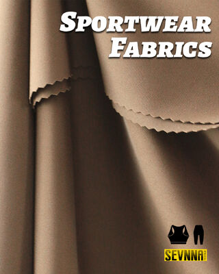 Λειτουργικά υφάσματα Υφάσματα απόδοσης με βάρος 190-200gm 62% κολλαγόνο νάιλον + 38% ελαστάνιο