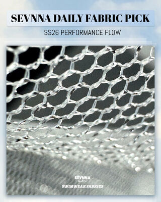 Περιβαλλοντικά φιλικό ύφασμα μαγιό με αντοχή στο χλώριο, διπλή ελαστικότητα και γρήγορη ξήρανση για βιώσιμα μαγιό