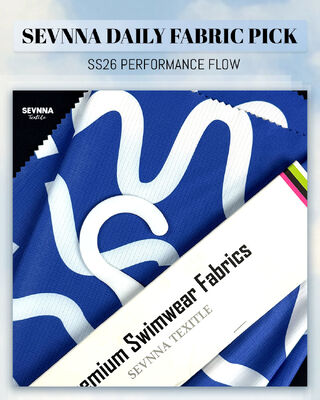 Ενήλικες Υφάσματα ανακυκλωμένων μαγιών Βιώσιμο οικολογικό υλικό κατάλληλο για την παραγωγή ενδυμάτων μαγιών και ενδυμάτων άσκησης