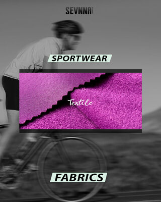Ανθεκτικό και αναπνευστικό Activewear Πλεκτό ύφασμα σχεδιασμένο για να παρέχει ευελιξία στην άνεση και διαχείριση υγρασίας στα αθλητικά ρούχα