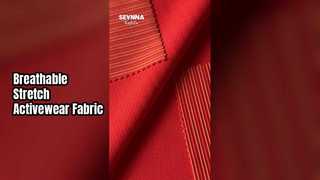 Activewear Fabric Breathable Stretch 152cm Πλάτος