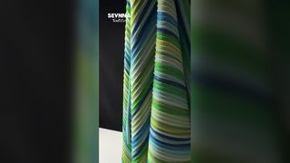 Ανακυκλωμένο νάιλον ύφασμα Eco Stripe Stretch
