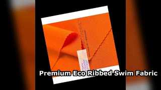 Premium UPF 50 Recycled Ribbed Swim Fabric SP7616