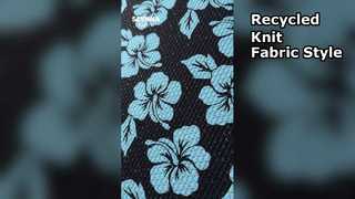 Premium διπλό πλεκτό ύφασμα ανακυκλωμένο νάιλον