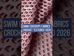 Slim Fit Recycled Swimwear Fabric Stretch Material Ideal for Sustainable Swimwear and Acti